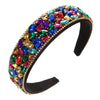 Women's Rhinestone Geometric Retro Widebrimmed Headband Hair Accessories