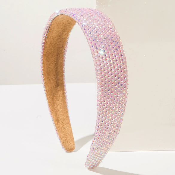 Women's Rhinestone Geometric Sweet Style Seiko Widebrimmed Headband Hair Accessories