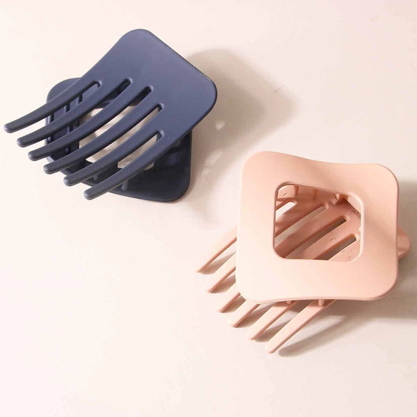 Women's Rhombus Geometric Duckbill Hairpin Pc Material Painted
