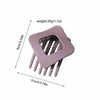 Women's Rhombus Geometric Duckbill Hairpin Pc Material Painted