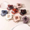 Women's Rhombus Geometric Duckbill Hairpin Pc Material Painted