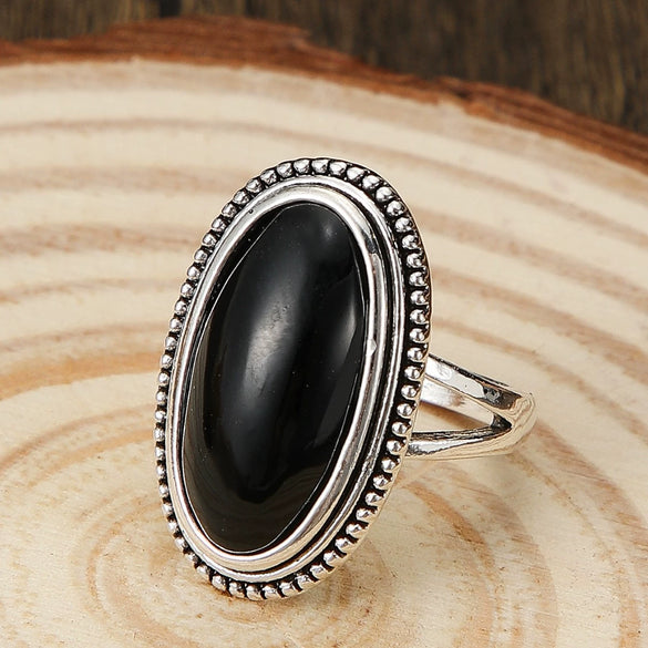 Women's Ring Retro Exaggerated Simple Personality Alloy Geometric Electroplating