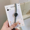 Women's Round Alloy Watch With Mineral Reinforced Glass Mirror Fashion Style Waterproof Quartz