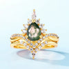 Women's S925 Silver Aqua Agate Ring With Diamond Design And Natural Style