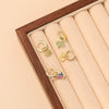 Women's S925 Sterling Silver Animal Zodiac Zircon Earrings With Niche Design Sense