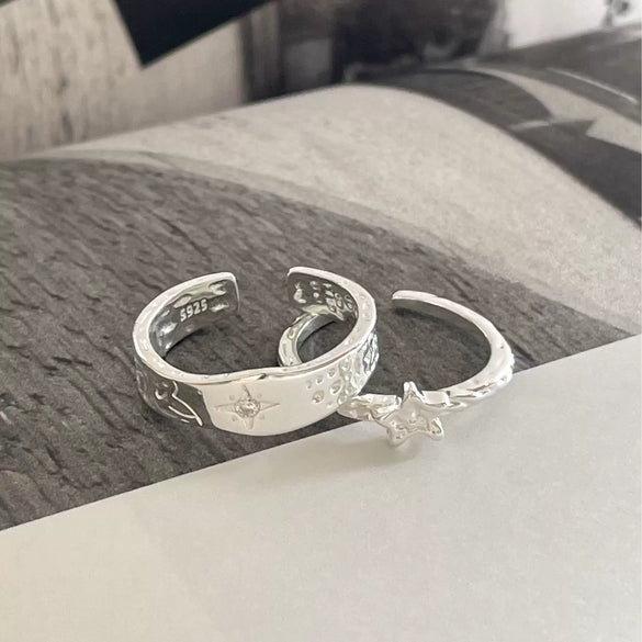 Women's S925 Sterling Silver Bow Tie Design Ring With Electroplating