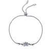 Women's S925 Sterling Silver Bracelet With Animal Zodiac Pattern Plated With Pt950 Gold