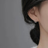 Women's S925 Sterling Silver Catfish Animal Earrings Light Luxury Niche Design Fine Crafted Ear Buckle