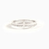 Women's S925 Sterling Silver Cross Zircon Geometric Ring With Electroplating