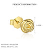 Women's S925 Sterling Silver Flower Zircon Earrings