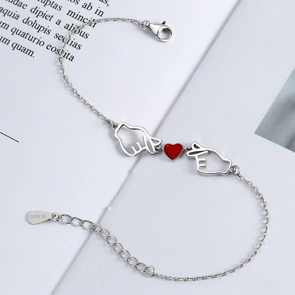 Women's S925 Sterling Silver Geometric Electroplated Bracelet Jewelry