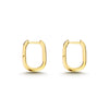 Women's S925 Sterling Silver Geometric Electroplated Ear Cuffs And Earrings