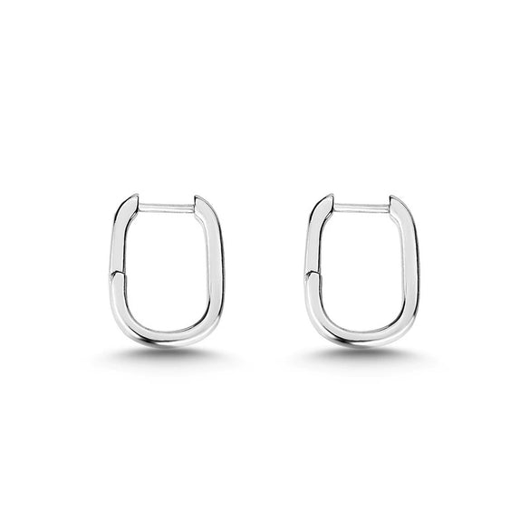 Women's S925 Sterling Silver Geometric Electroplated Ear Cuffs And Earrings