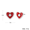 Women's S925 Sterling Silver Geometric Fashion Earrings With Electroplating Design
