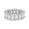 Women's S925 Sterling Silver Geometric Love Flower Zircon Ring Electroplated