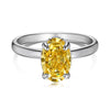 Women's S925 Sterling Silver Geometric Ring With Ice Flower Cut Zircon And Electroplating