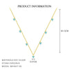 Women's S925 Sterling Silver Geometric Triangle Earrings With Electroplating Design