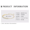 Women's S925 Sterling Silver Geometric Zircon Tennis Chain Bracelet Set With Diamonds