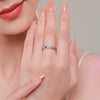 Women's S925 Sterling Silver Inlaid Zircon Earrings With Love Heart Water Drop Bell Pattern