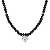 Women's S925 Sterling Silver Love Four Leaf Clover Pendant Necklace With Heart And Flower Pattern Electroplated