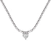 Women's S925 Sterling Silver Love Four Leaf Clover Pendant Necklace With Heart And Flower Pattern Electroplated