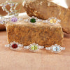 Women's S925 Sterling Silver Natural Amethyst Citrine Gemstone Ring With Spider Web Shape And Artistic Style