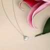 Women's S925 Sterling Silver Necklace With Freshwater Pearl And Geometric Design Electroplated