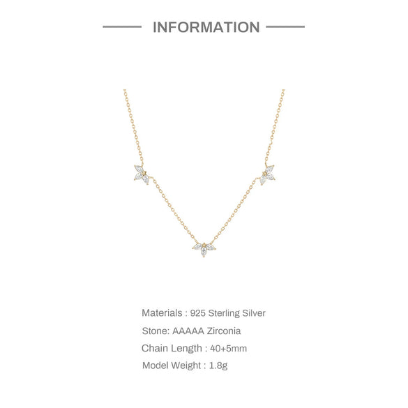 Women's S925 Sterling Silver Pearshaped Horse Eye Zircon Pendant Necklace With O Word Chain And Geometric Pattern Electroplated
