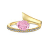 Women's S925 Sterling Silver Ring With Geometric Pattern And Ice Flower Cutting Electroplating Craft