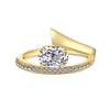 Women's S925 Sterling Silver Ring With Geometric Pattern And Ice Flower Cutting Electroplating Craft