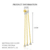 Women's S925 Sterling Silver Star Shape Diamond Zirconia Simple Light Luxury Allmatch Earrings