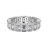Women's S925 Sterling Silver Sugar Shape Geometric Ring With Electroplating