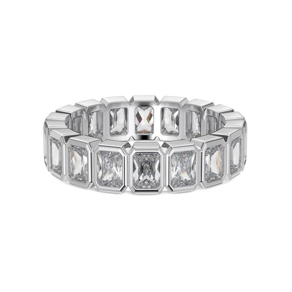 Women's S925 Sterling Silver Sugar Shape Geometric Ring With Electroplating