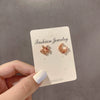 Women's S925 Sterling Silver Vintage Pearl Tassel Long Earrings With Geometric Pattern