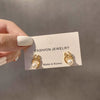 Women's S925 Sterling Silver Vintage Pearl Tassel Long Earrings With Geometric Pattern