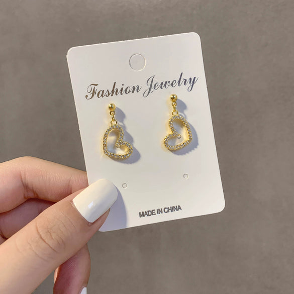 Women's S925 Sterling Silver Vintage Pearl Tassel Long Earrings With Geometric Pattern