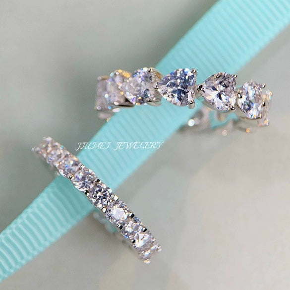 Women's S925 Sterling Silver Volleyball Ring Geometric Style Electroplated