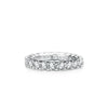 Women's S925 Sterling Silver Volleyball Ring Geometric Style Electroplated