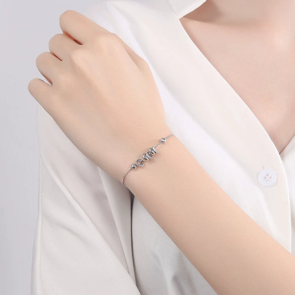 Women's 925 Silver Geometric Bracelet Simple Exquisite Electroplated Hand Jewelry With Minimalist Design