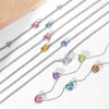 Women's 925 Silver Geometric Light Luxury Style Electroplated Clavicle Chain Necklace