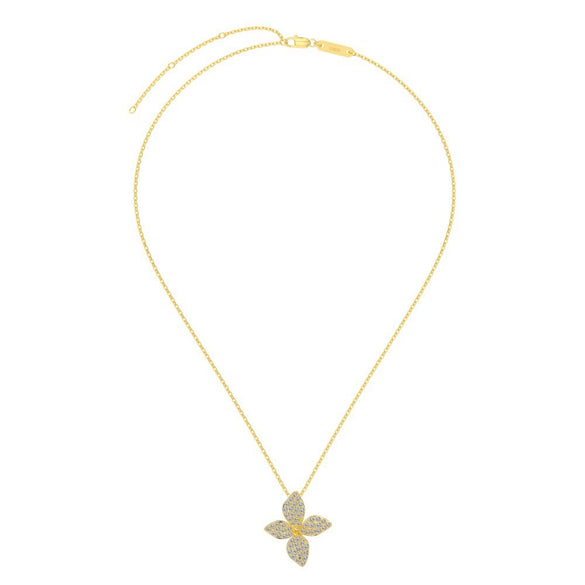 Women's 925 Silver Jewelry Set With Plants Flowers Pattern Minimalist Style Clavicle Chain Included