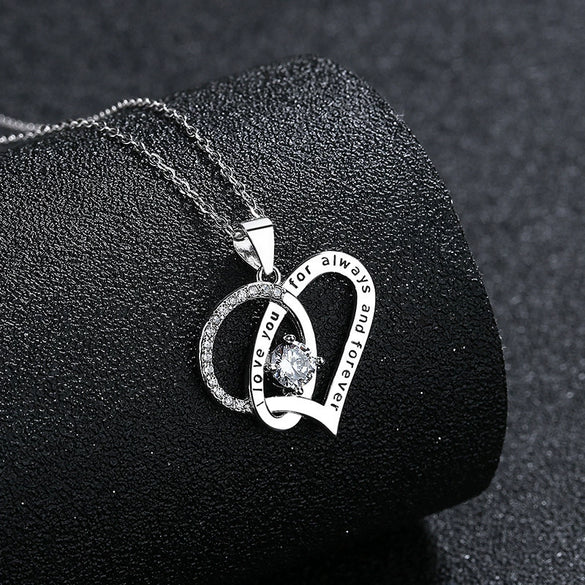 Women's 925 Silver Necklace With Animals And Zodiac Signs Pattern And Zircon Pendant