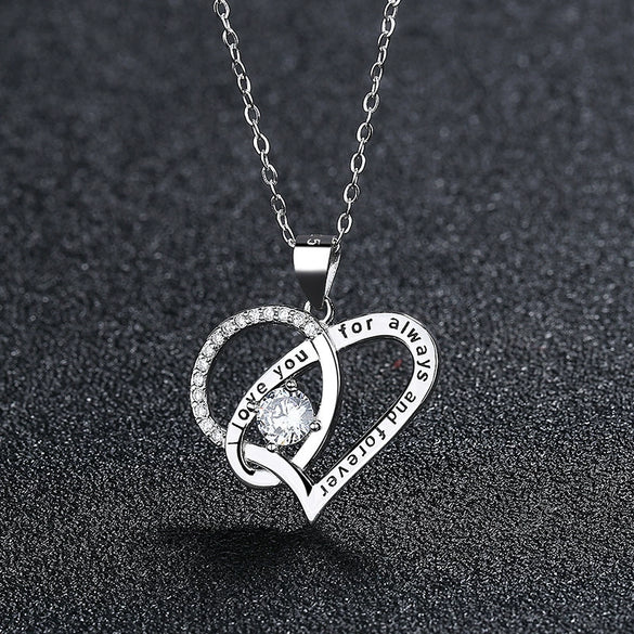 Women's 925 Silver Necklace With Animals And Zodiac Signs Pattern And Zircon Pendant