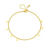 Women's Simple All Match Titanium Steel Butterfly Pendant Metal Chain Anklet Accessories With Geometric Pattern