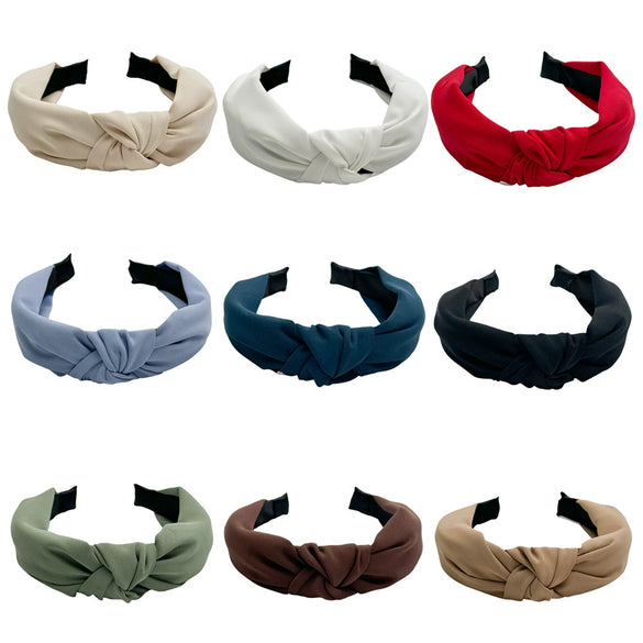 Women's Simple Fashion Handmade Fabric Headband