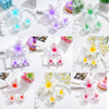 Women's Simple Frosted Frangipanishape Hair Gripper Set