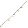 Women's Simple Geometric Alloy Anklet Natural Fashion Minimalist Uninlaid Anklet Trendy Versatile Jewelry
