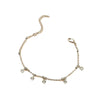 Women's Simple Geometric Alloy Anklet Natural Fashion Minimalist Uninlaid Anklet Trendy Versatile Jewelry