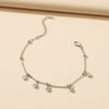 Women's Simple Geometric Alloy Anklet Natural Fashion Minimalist Uninlaid Anklet Trendy Versatile Jewelry