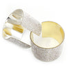 Women's Simple Geometric Alloy Diamond Bracelet